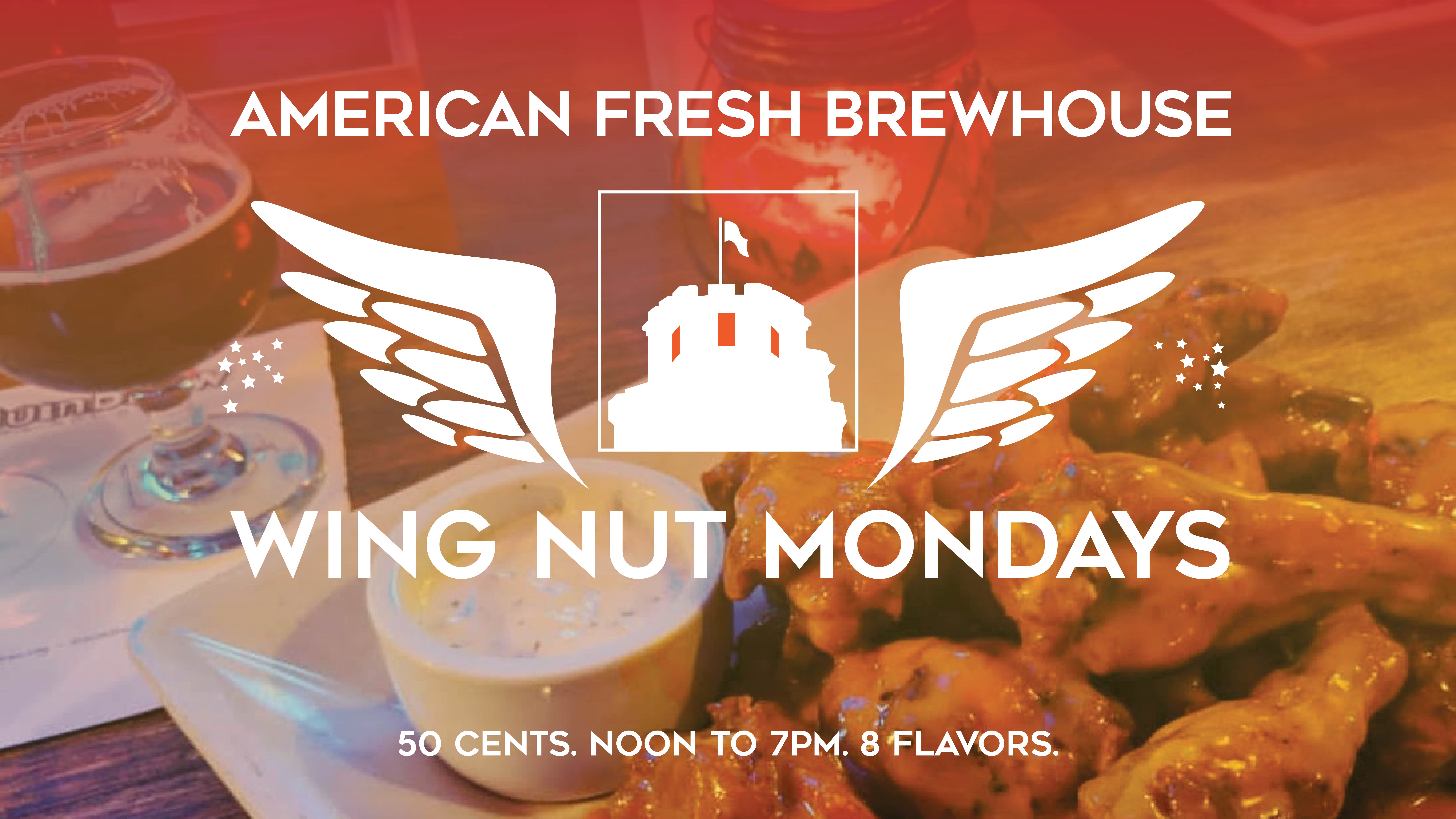 Wing Nut Mondays at the Brewhouse